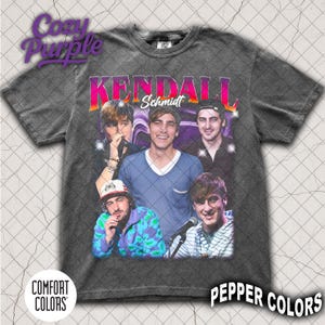 Limited Comfort Colors Kendall Schmidt Shirt, Vintage T-Shirt, Gift For Women and Man Unisex T-Shirt