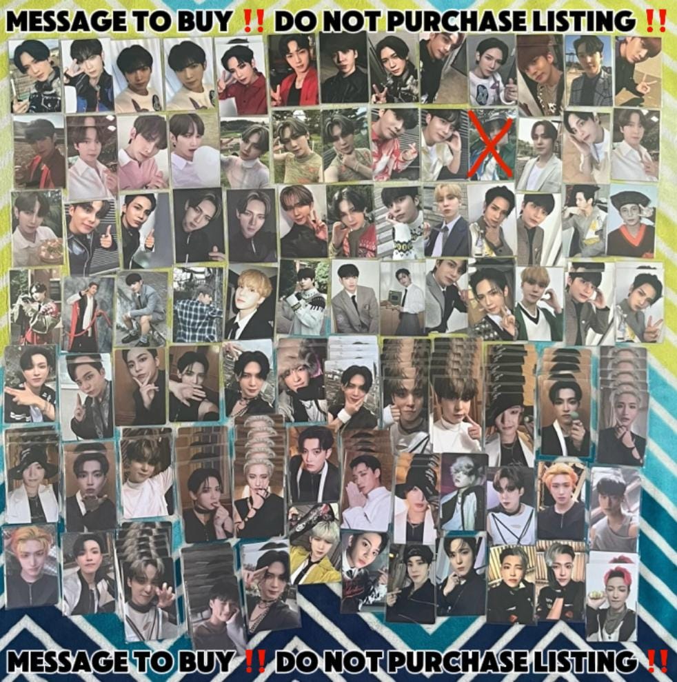 Ateez Postcard - Etsy