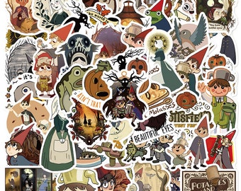 50 Over The Garden Wall Stickers/Anime Stickers/Skateboard Stickers/Book Stickers
