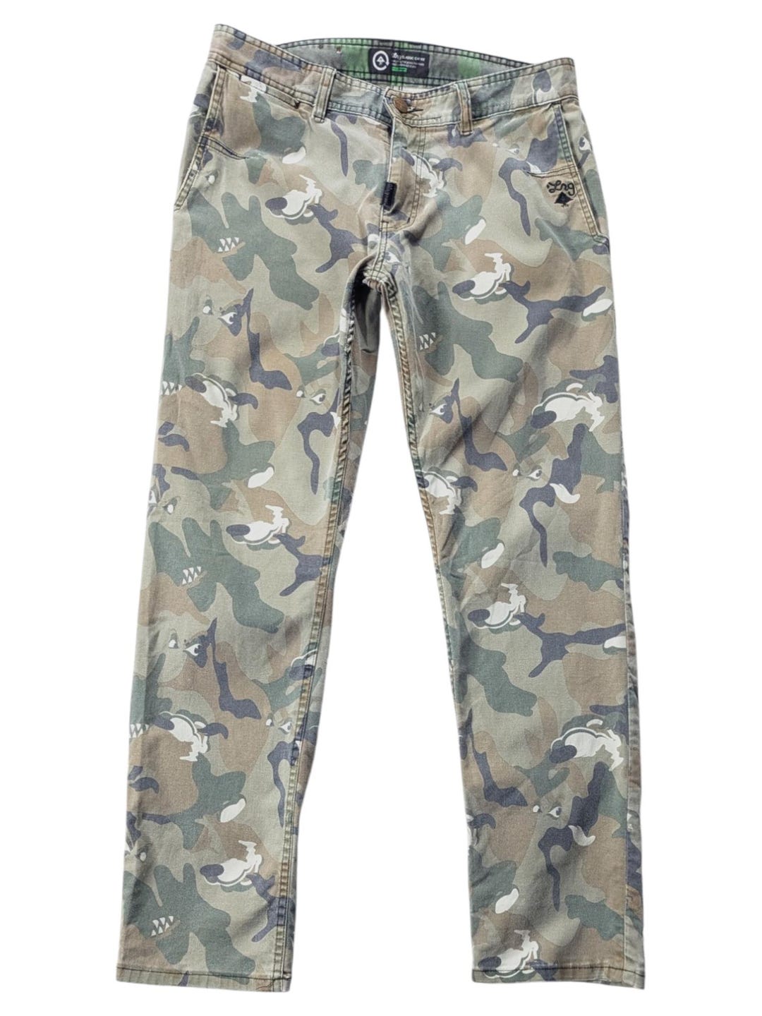 LRG Vintage Camo Chino Men's Pants Size 32(L30)| Used Effects| Y2K - Etsy