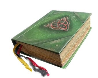 Book Of Shadows Magic Book Book Of Shadows Retro Green Cover Ancient Stories Bound Journal 350 Pages Vintage Kids Magic Gifts