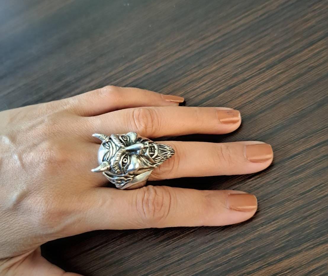 DEVIL'S HEAD RING | クレイジーピッグ公式オンラインストア