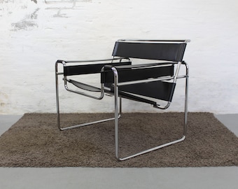 Wassily chair, Marcel Breuer, Gavina, Vintage