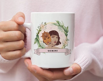 Gemini Mug for Gemini Gift for Gemini Birthday Gift for Zodiac Sign Gemini Zodiac Mug for Gemini Astrology Mug for Gemini Coffee Mug
