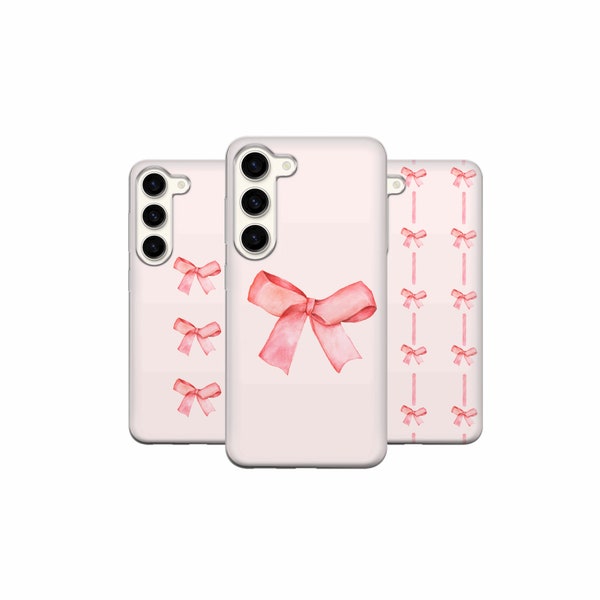 Feminine pink Phone Case Pretty print Cover for Samsung Galaxy S24 S23 S22 Pro S21 Ultra A25 A15, Iphone 15,14,13,12,11, Google Pixel 8A,7,6