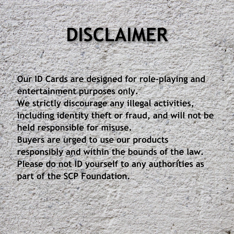 SCP Foundation Keycard Secure Access Card Plastic ID Card Security Access Identification Card scp prop laboratory gift creepypasta gift image 9