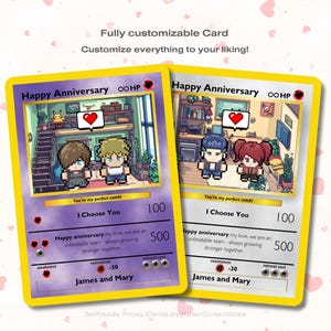 Cadeau Pokémon fait main pour lui, cadeau d'anniversaire Pokémon, gengar, nintendo, gameboy, cartes, rétro, cadeau Saint Valentin, jeux vidéo, gaming