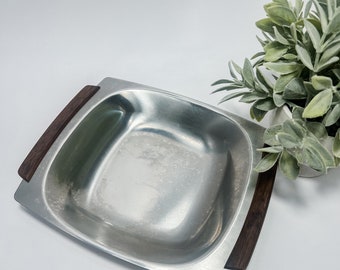 ヴィンテージ ミッドセンチュリー チーク材トレイ by Laur. Jensen