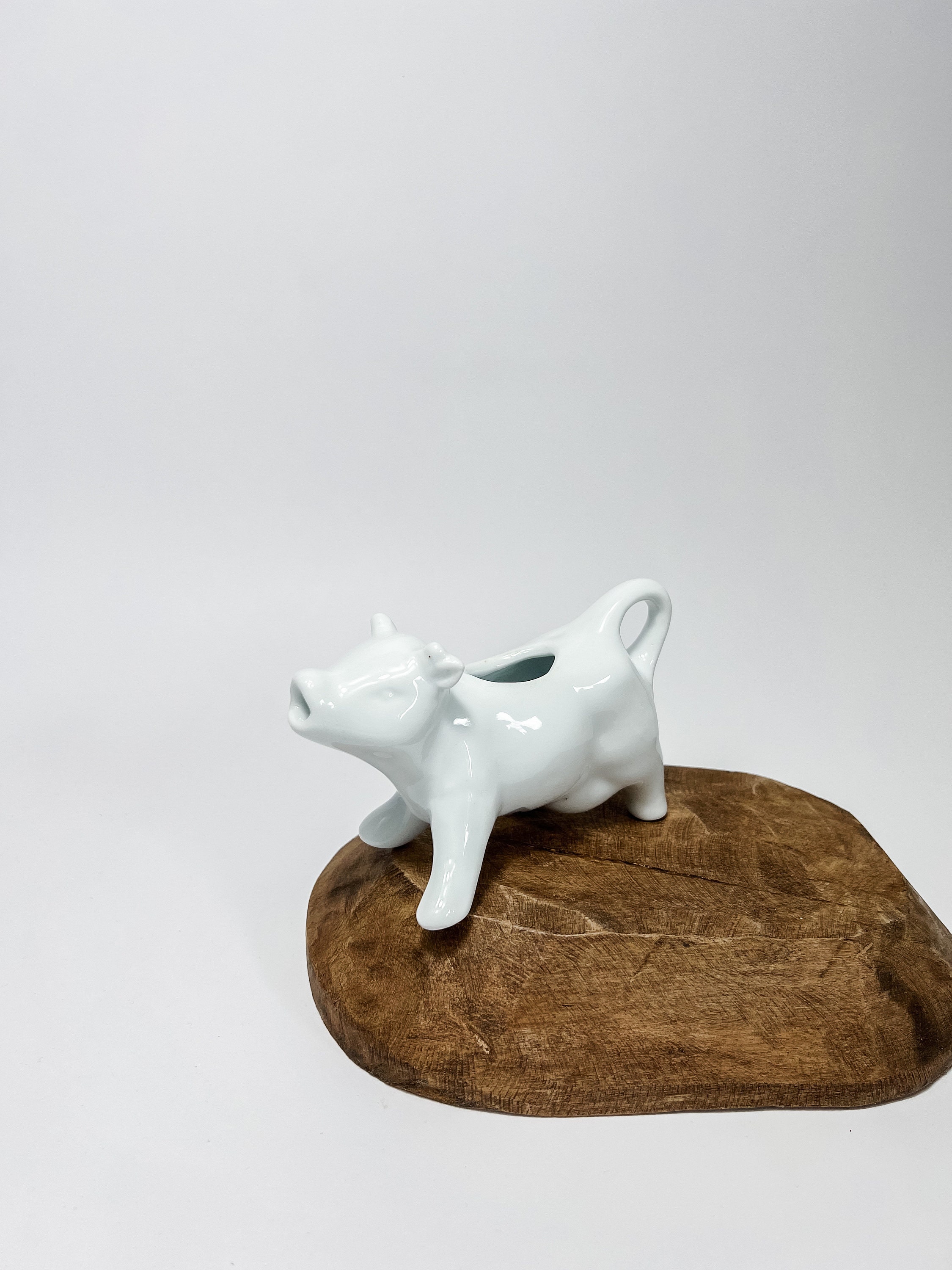 White Porcelain Bull - Etsy New Zealand