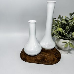 Vintage Milk Glass Bud Vase
