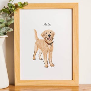 Ritratto digitale personalizzato di un animale domestico, cartone animato minimalista, animale domestico con disegno lineare, animale domestico disegnato male, regalo carino per animali domestici, regalo per gli amanti degli animali domestici, regalo per la mamma, poster per cani e gatti