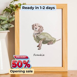 Ritratto digitale personalizzato di un animale domestico, cartone animato minimalista, animale domestico con disegno lineare, animale domestico disegnato male, regalo carino per animali domestici, regalo per gli amanti degli animali domestici, regalo per la mamma, poster per cani e gatti
