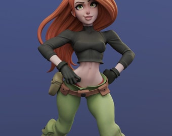 Lady impossible 3D STL File for 3D Printer 3D Print Model Gift Movie Lover Action Figure 3d model