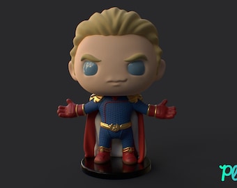 3D Action Figure STL File for 3D Printer (Digital Download)