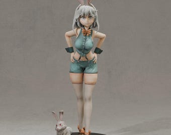 Anime Bunny Girl 3D Print Model STL File