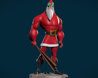 Santa Bro 3D Print Model STL File