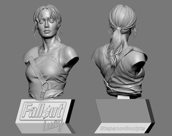 Lucy 3D Print Model STL File – Action Figure (Digital File)