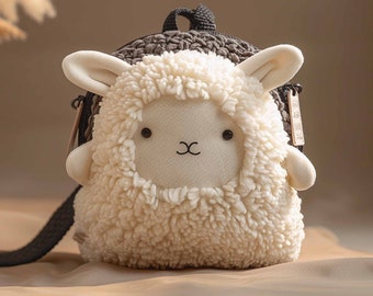 Wool SHEEP Backpack For Toddlers