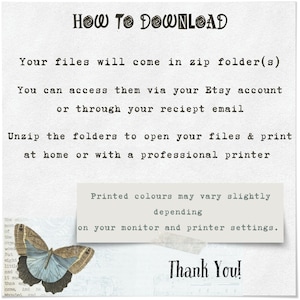 Dragon Junk Journal Kit: Mystical Ephemera, Fantasy Scrapbook Pages (Digital Download) image 12