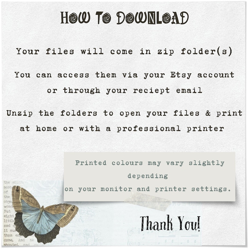 Dragon Junk Journal Kit: Mystical Ephemera, Fantasy Scrapbook Pages (Digital Download) image 12