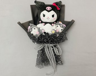 Kawaii peluche bouquet cartone animato fiore regalo di compleanno regalo di Natale regalo per la festa della mamma regalo di San Valentino per lei regalo regalo per bambini regalo di nozze