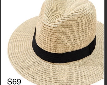 Classic Summer Fedora Hat - Paper Straw Cowboy Hat Lightweight & Stylish  Perfect for Outdoor Events, Festivals Unisex Fashion Accessory