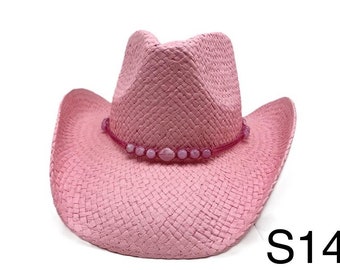 Classic Summer Cowboy Hat - Paper Straw Cowboy Hat Lightweight & Stylish  Perfect for Outdoor Events, Festivals Unisex Fashion Accessory