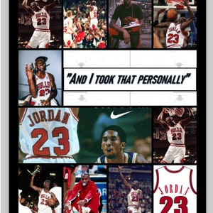 Michael Jordan &quot;Took That Personally&quot; Poster - Motivational Display