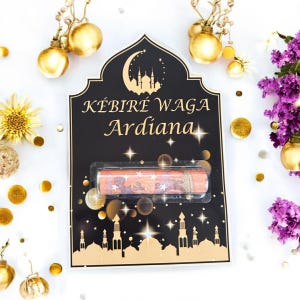Carte Cadeau Aïd avec Porte-Billet – Personnalisée