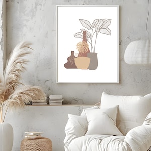 Boho Gallery Wall Art Print,Modern Prints,Bohemian Art home Decor Woman Wall Art Printable Boho Wall Art Livingroom Wall Decor Print