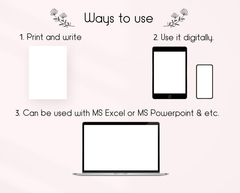 Paasdinerplanner | Menu, budget en checklist (afdrukbare pdf-set) afbeelding 8