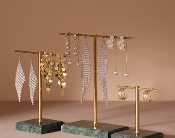 Marble and gold jewelry holder sale