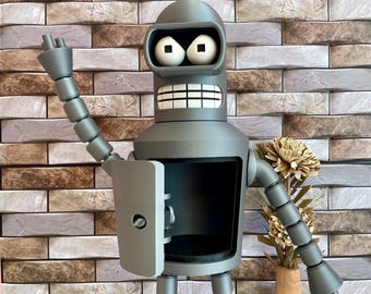 FUTURAMA BENDER TIN ROBOT VINTAGE WIND UP TOY | eBay