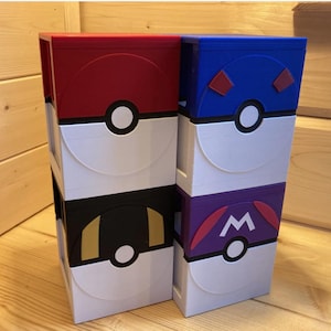 Caja coleccionable 3D inspirada en criaturas de primera generación • Estilo retro gamer • Regalo friki