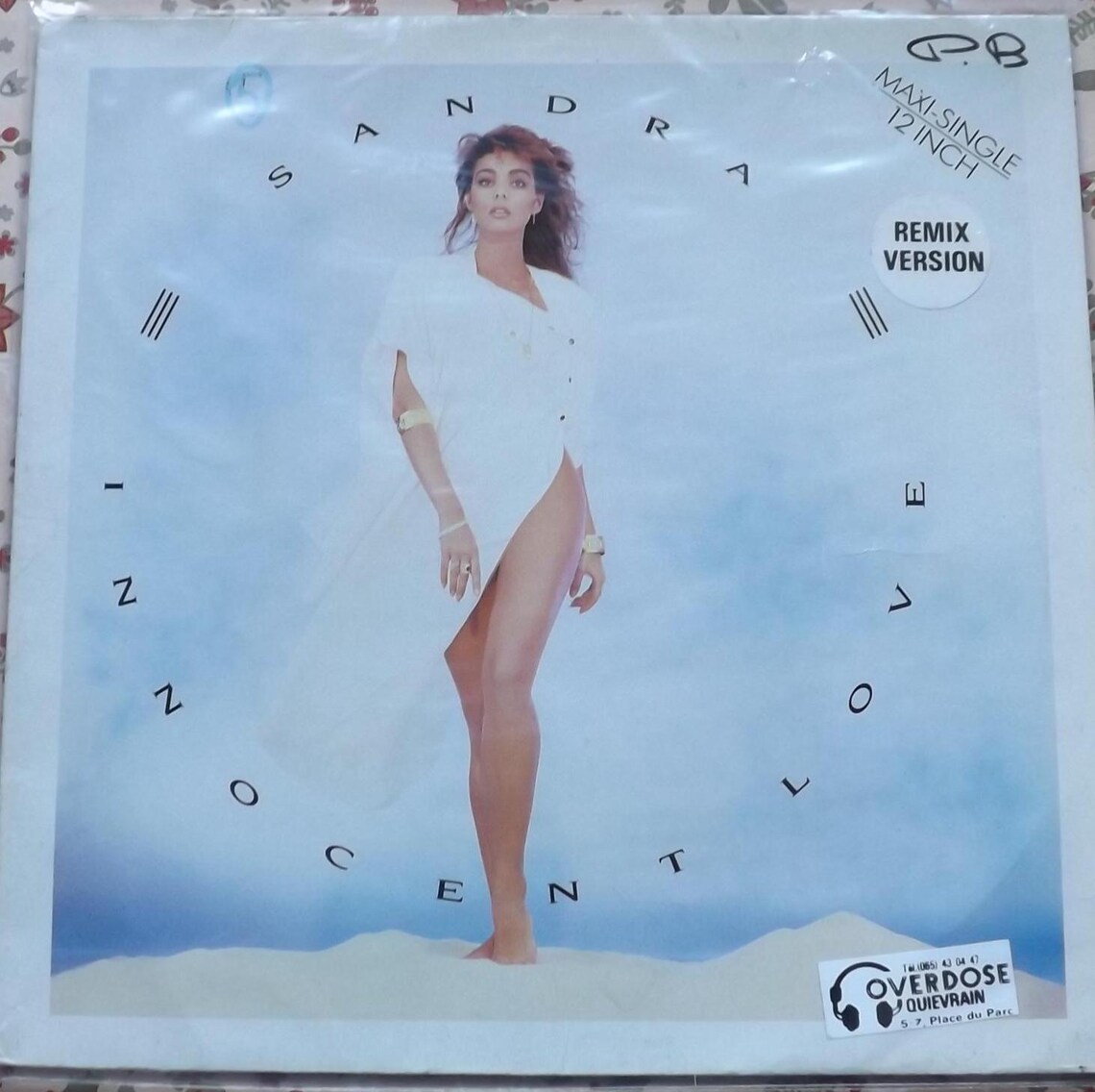 MAXI 45t. 12".   SANDRA.  Innocent Love. 1986.  (Synth Pop) ., foto 1 de 4