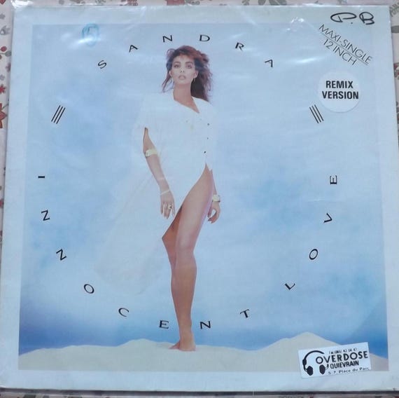 MAXI 45t. 12". SANDRA. Innocent Love. 1986. (Synth Pop) .