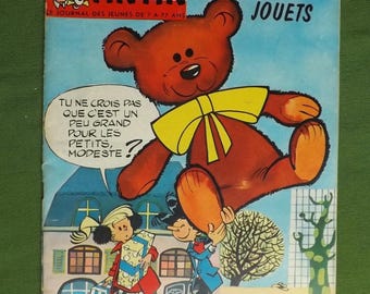 TINTIN Journal - French Edition. 15th Year. Issue No. 788. 1963. Cover ATTANASIO, Erwin ROMMEL. (complete story). Special Toy.