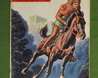 TINTIN Journal - Belgian Edition. 16th Year. Issue 3. 1961. Cover by Cuvelier / Greg.