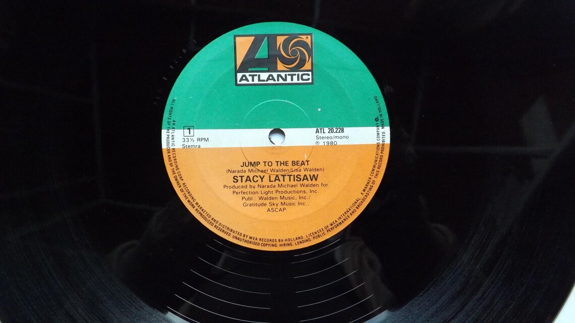 MAXI 45t. 12".   STACY LATTISAW.    Dynamite.   1980.  (Disco, Funk) ., foto 3 de 4