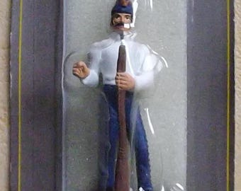 Starlux-Figuren. „Karabiner-Stalluniform 1812“ Authentischer Zinnsoldat. Maßstab: 1/32.