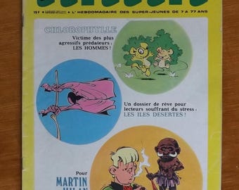 TINTIN Journal - Belgian Edition. 27th Year. Issue No. 14. 1972.