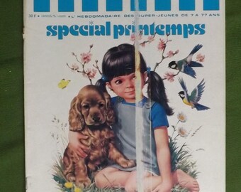 タンタン・ジャーナル - ベルギー版。創刊31年。第14号。1976年。ブレンダーズ表紙。
