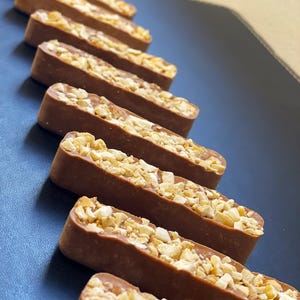 Vegan Mylk Chocolate Protein Minis: Cashew Crispy Bars