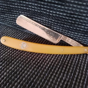 Navalha reta Puma Gold 77