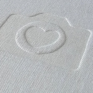 Individual embossed Leporello with book cover and linen velour photo boxes. Deep embossing or foil embossing.