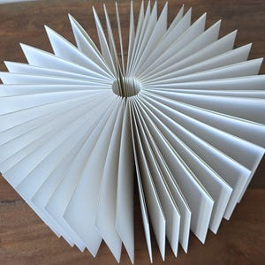 NEW! 2 sided matt! 16x21cm - 21x32cm 6,3x8,5 - 8,5x12,5 (landscape) 2-200 pages leporello zig-zag accordion album folding block blank