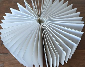 NEW! 2 sided matt! 16x21cm - 21x32cm 6,3x8,5 - 8,5x12,5 (landscape) 2-200 pages leporello zig-zag accordion album folding block blank