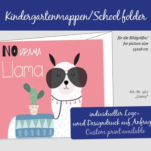 Passepartout school photo folder for photos 13x18cm portrait landscape sturdy cardboard kindergarten folder photo folder no plastic