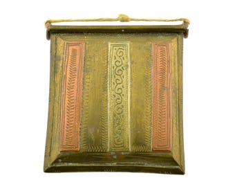 Old TCHEROT Touareg amulet from Morocco or Mauritania. Antique Tuareg KITAB tribal talisman from Western Sahara