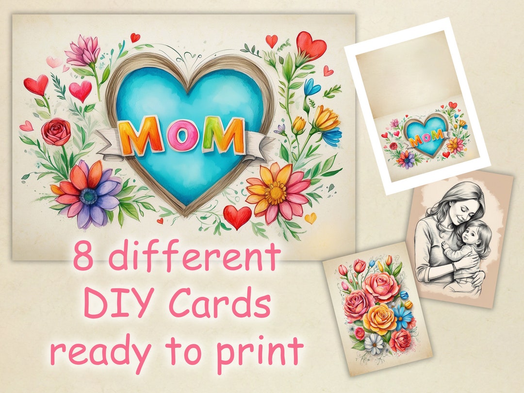Artistic Diy Card For Mom Moment Photography Artistic Diy Card For Mom Moment Photography
